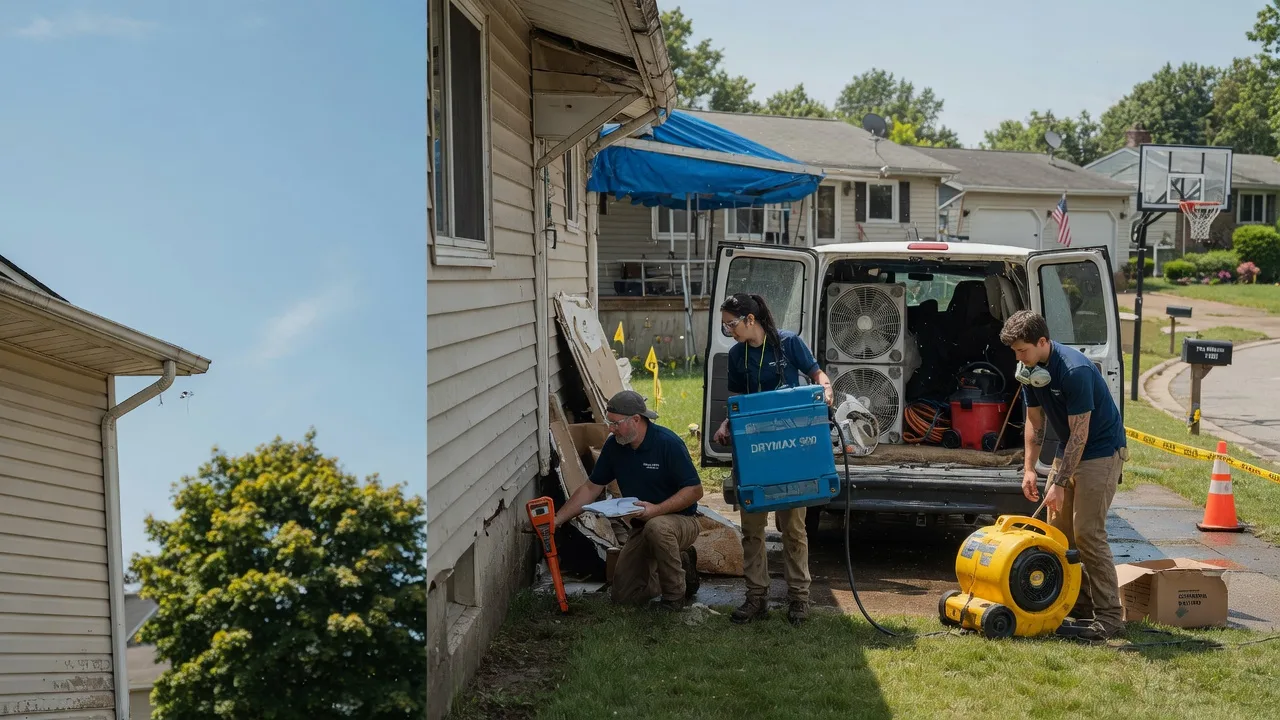 Ceiling Leak Cleanup in Britt, IA near me
